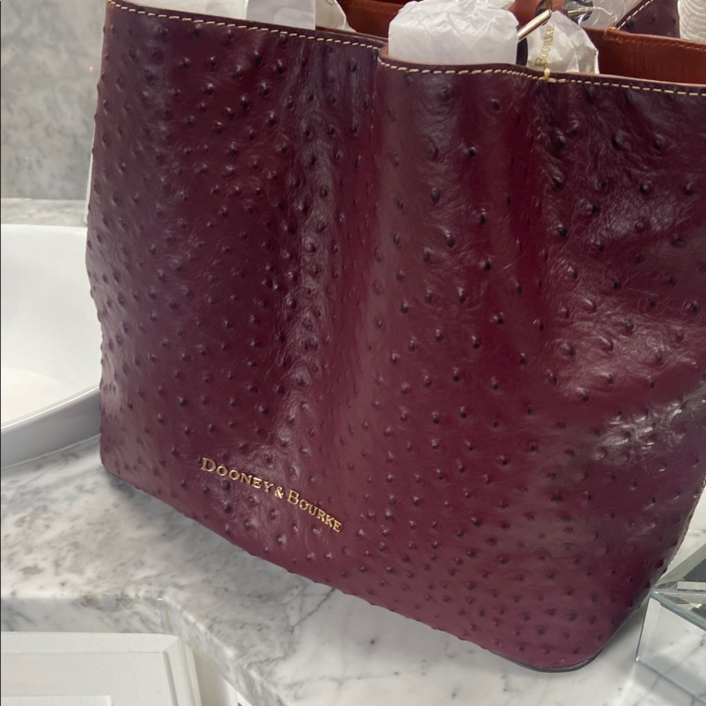 Dooney & Bourke Rich Burgundy Tote